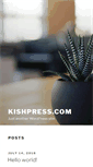 Mobile Screenshot of kishpress.com